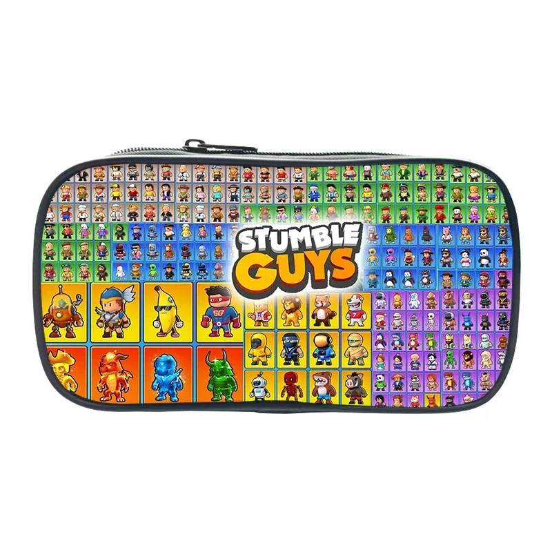 Stumble Guys Print Pencil Case for Boys Girls Kids Gift Pencil Bag Stationery Bags School Supplies Cosmetic Cases pen bag 2