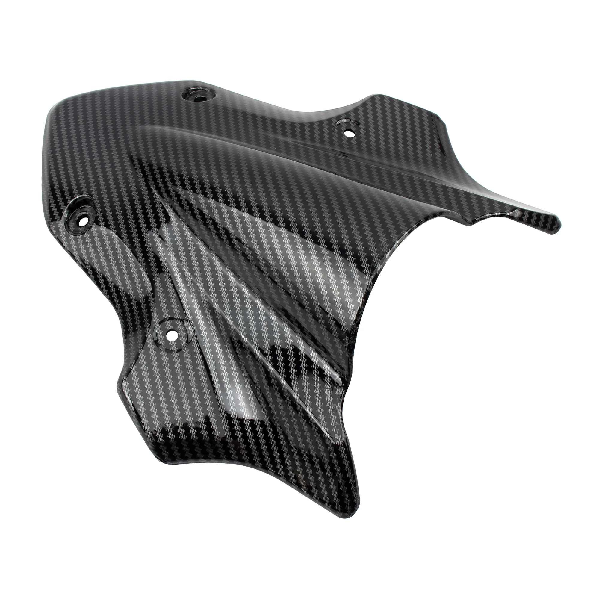 Motorcycle Front Spoiler Fairing Windscreen Windshield Wind Deflector for Kawasaki Z900 Black