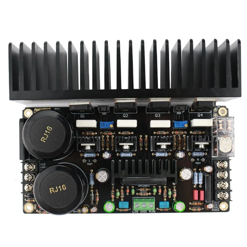 

For Onsemi Tube Amplifier Board UPC2581V 150W+150W Hifi Dual Channel Audio Amplifiers NJW0281G NJW0302G