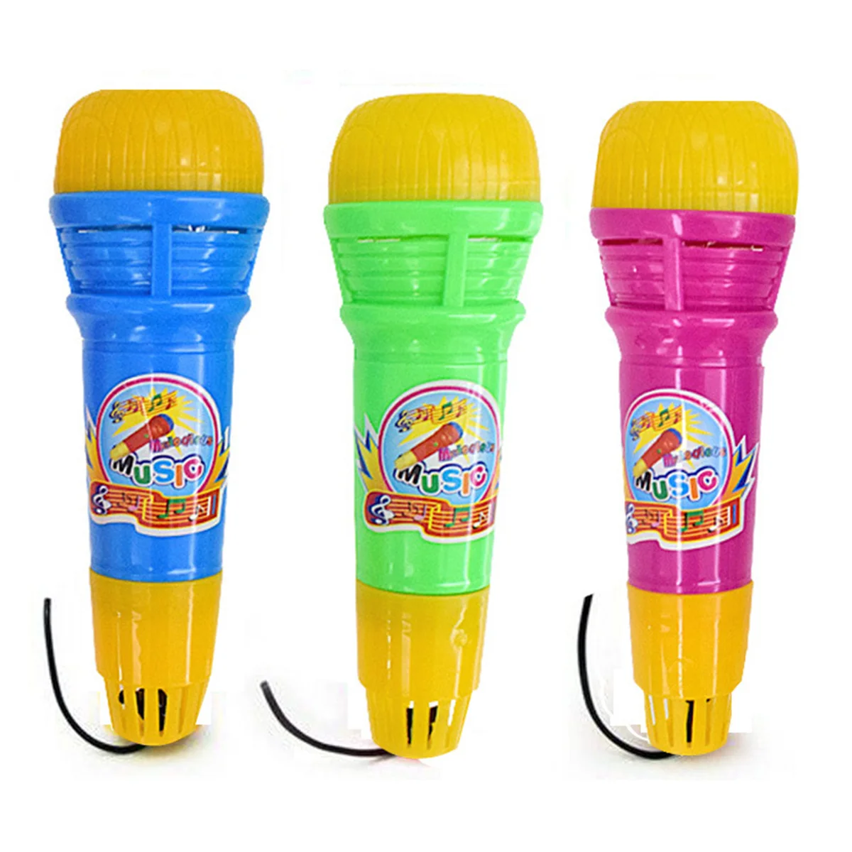 

5PCS Echo Microphone Kids Themed Birthday Party Favors Kids Stage Performance ( Needed )