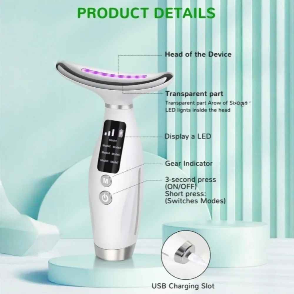 LED Neck Beauty Massager 3