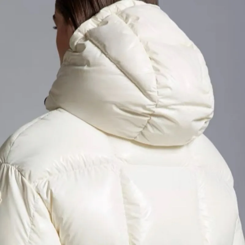 Top Quality Women's Down Jacket, Winter Warm Thickened Hooded Down Jacket for Women, Women's Luxury Short Bread Coat Down Jacket