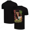 Men's Black Bret Hart Hitman Primitive Fathion Wrestling T-Shirt 2024 Summer New Arrivel  Fighting Style Streetwear Unisex Tops 2