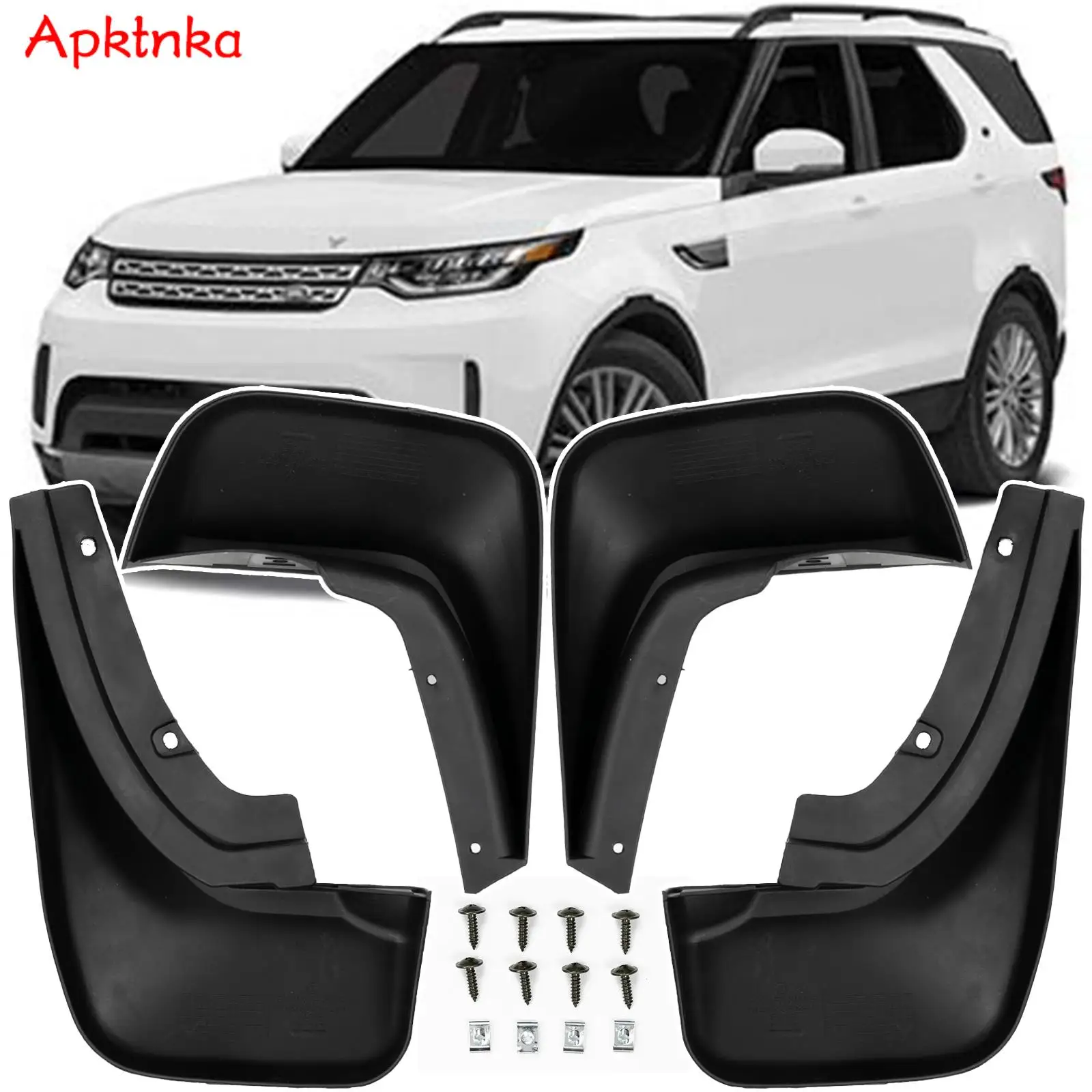 4 Pcs Car Mud Flaps For Land Rover Discovery 5 L462 20172020 Front