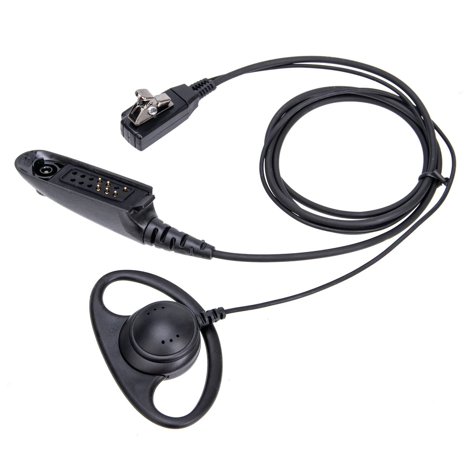 

GP328 HT750 MTX900 MTX960 PRO7350 PTT Walkie Talkie D Shape Ear Hook Earphones Wired