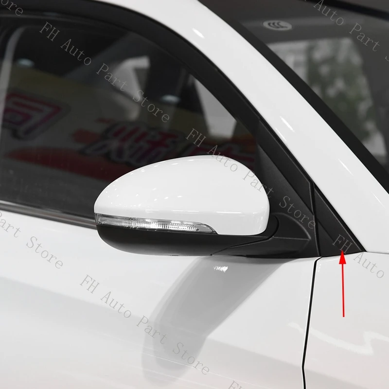 Pair Of Side Mirror Covers For 2016-2020 Hyundai Tucson — Paint-to-Match Replacement Caps (Driver & Passenger)