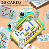 Children Magnetic Drawing Board Toy For Kids Doodle Board with Magnet Beads and Pen Cute Frog Montessori Toys Gift 1