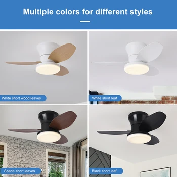 Nordic Minimalist Ceiling Fan 1