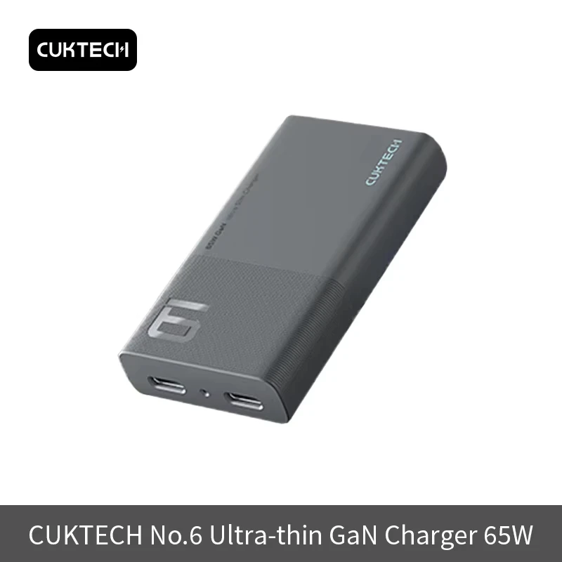 CUKTECH 초슬림 65W GaN 충전기 USB-C 퀵차지 QC 3.0 PD 3.0 아이폰 15 14 프로 맥스 맥북 노트북 신형
