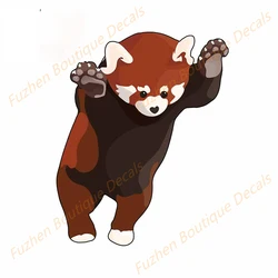Fuzhen – décalcomanies de Boutique, accessoires extérieurs pour Panda rouge, autocollants de voiture, Anime, imperméables, créatifs, fins, Snowboard 