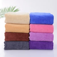 Grande serviette de bain en microfibre épaisse, serviette en microfibre polyvalente Super absorbante et à séchage rapide 4