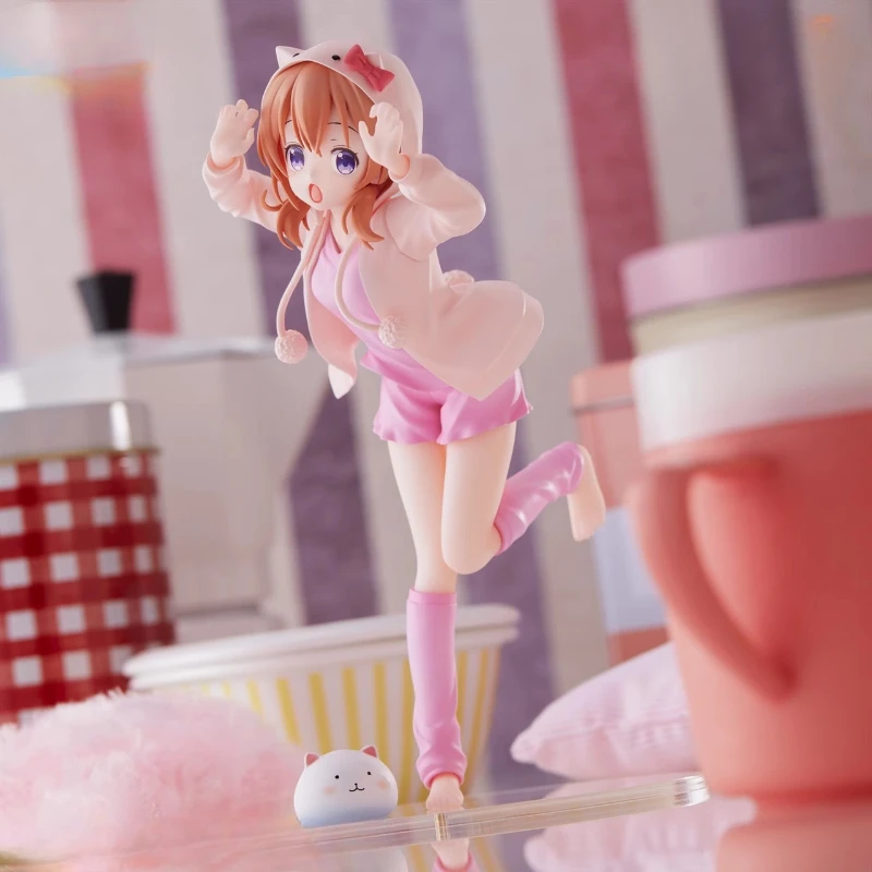 

19cm Hoto Kokoa Action Figure Cute Kawaii Girl Series Anime Characters Rabbit Ornaments Collection Desktop Display Gift Toys