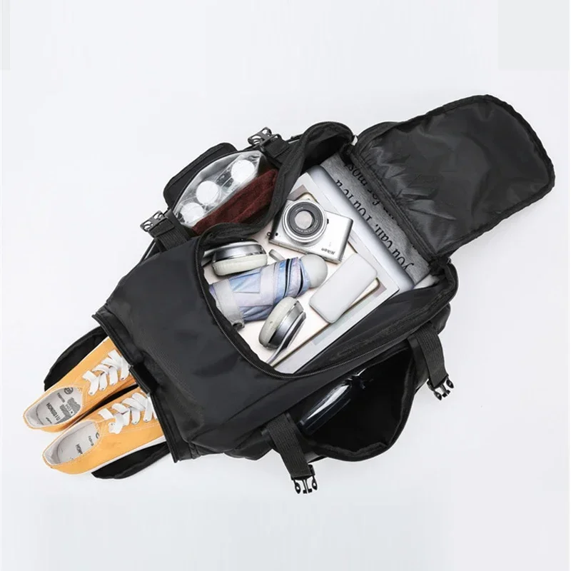 New Sport Gym Bag Men Women Outdoor Waterproof Separate Space For Shoes pouch Fitness  Hide Backpack sac de 4