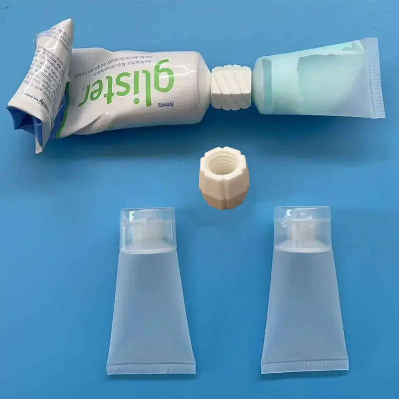 30ml 여행용 병 + 어댑터 |   여행용 누수 방지 세면도구 세트, 기내 반입 가능