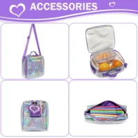 Backpack for Girls School Backpacks for Kids  Bookbag for Elementary Kindergarten Students Travel Bag with Lunchbox and Penbag 5