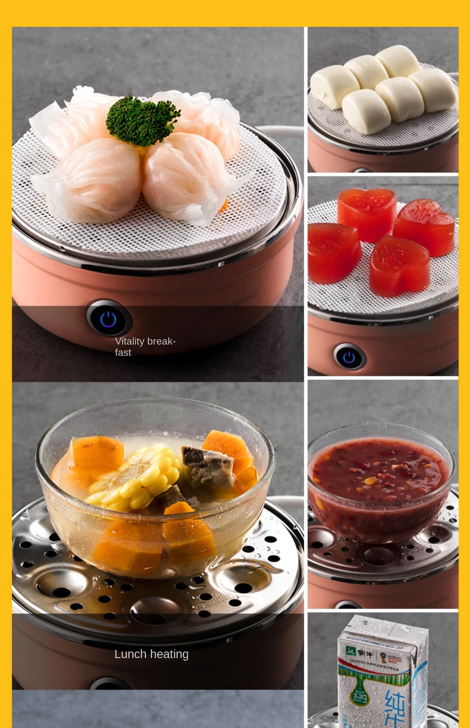 Máquina De Ferver De Ovo, Egg Steamer,