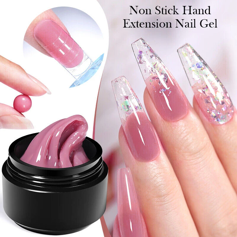 5ml Nail Extend Gel Solid Construction Gel Quick Extension Of Nail Non-stick Hand Solid Gel Carving Shaping Nail Art Supplies
