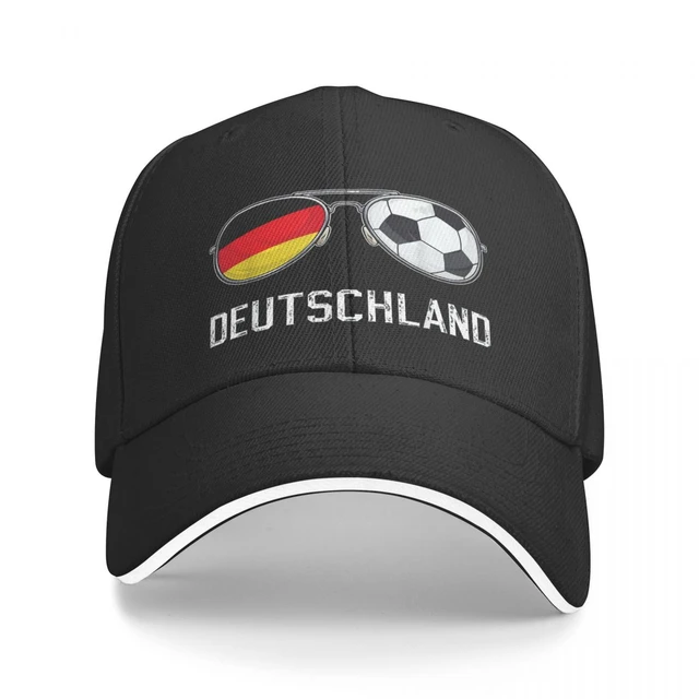 Summer Men Polyester Germany Deutschland German Deu Flag Football Sunglass  Sun Baseball Cap Adjustable Outdoor Fishing Hat - Baseball Caps - AliExpress