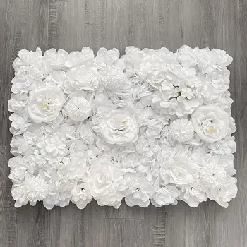 Wedding Decorative Flower Wall Silk Artificial Flowers Home Decoration Accessories Party Backdrop Photography Props Customized 6