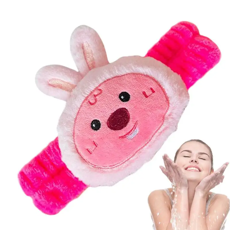 

Держатель для волос для лица, милые повязки для волос в виде животных, мягкие теплые поглощающие воду милые аксессуары для волос для женщин и девушек, аксессуары для макияжа