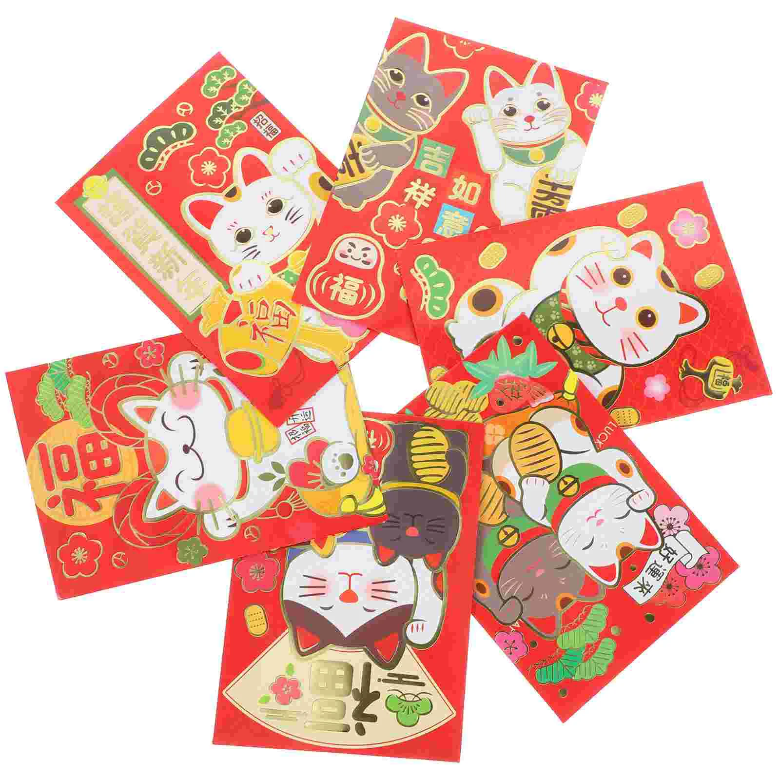 Chinese Envelopes Red Envelope 24 Pcs for Wedding Party Packet Luck Festival The Gift mailing envelopes,mailing bags