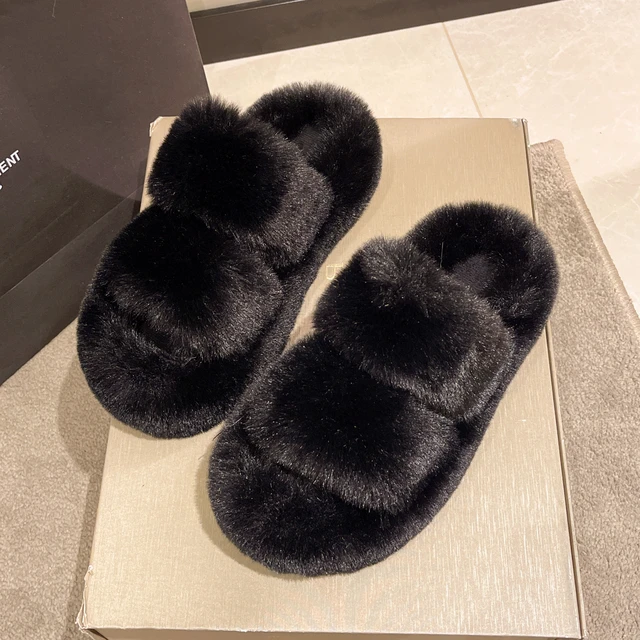 LV 23 New Furry Slippers - wavesbloom