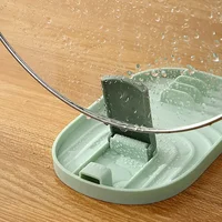 1PC Lid Holder Pot Lid Stand Kitchen Organizer Adjustable Space Saving Lid Rack for Kitchen Cabinet Stove Top Kitchen Tools 4