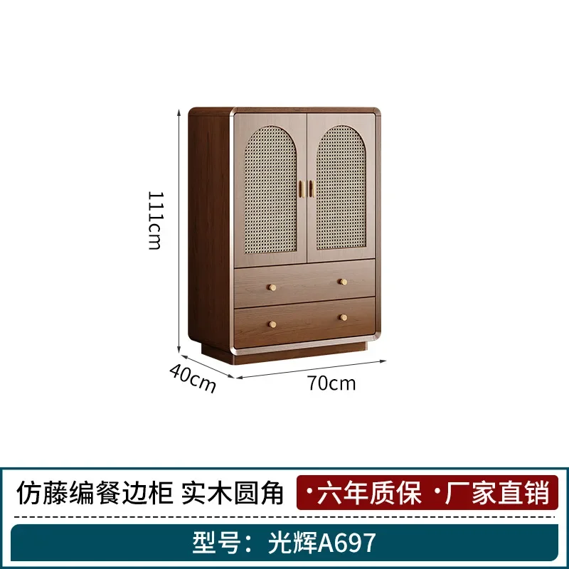 Luxury Sideboard Kitchen et Side Table Coffee Bar Wooden Cabinet Display Shelf Wooden Vine Cuisine Mobile Cucina Furniture