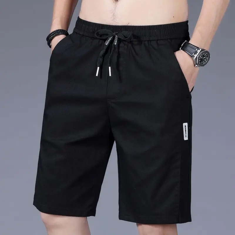 New Summer Shorts for Men's Fashion Five Point Thin Casual Loose Sweatpants Beach Trousers Many Pockets Sports Pants