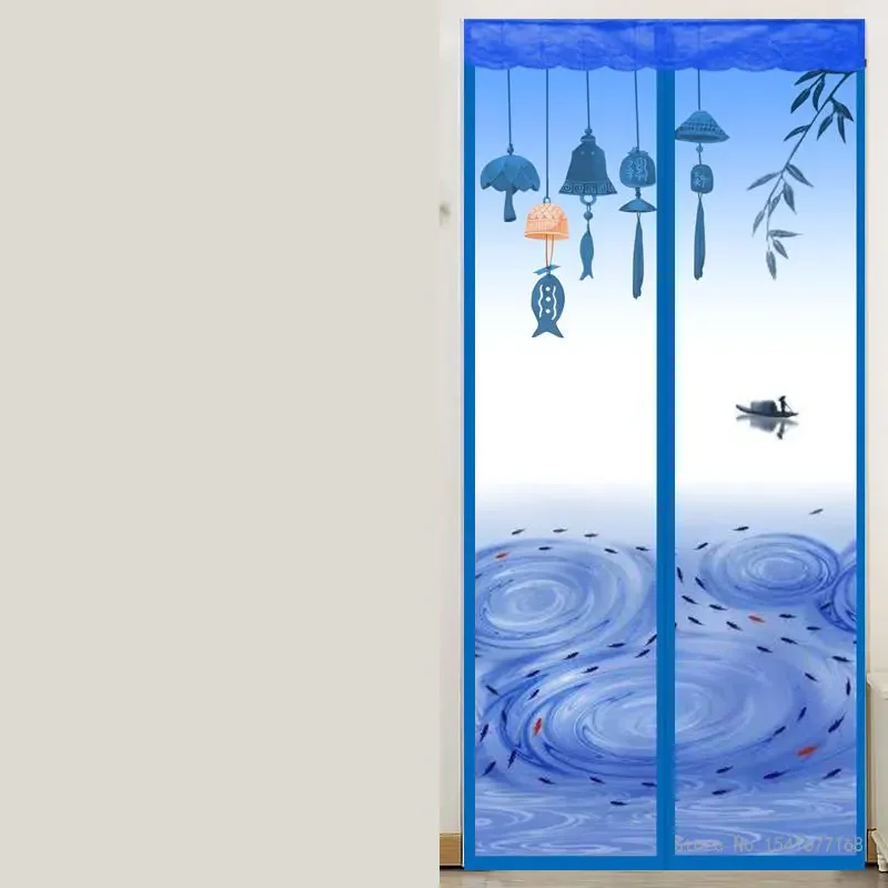 Creative Magnetic Screen Door Curtain, Anti Mosquito Net, Insect Fly Bug Curtain, Automatic Closing Mesh, Summer Home Items, 1Pc