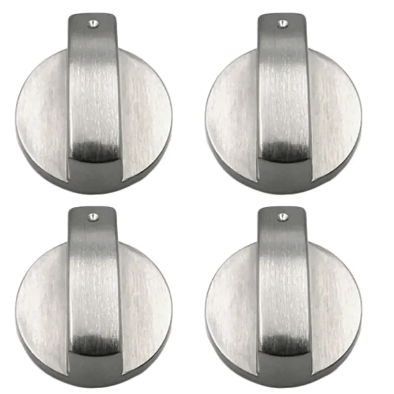 1 Pc Universal Silver Gas Stove Knobs Cooker Oven Control Switch