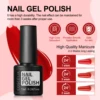 Coscelia 80/40Pcs Nail Glitter Color Gel Polish Set Sparkly Semi Permanent Hybrid Nail Art Varnish Manicure Kits Nails Supplies 5