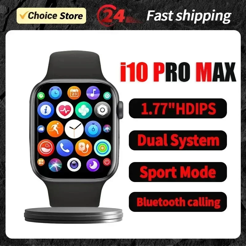 Smart Watch New SmartWatch for Men i10 Pro Max Series 9 Phone Call Watch Face Sport Waterproof Women Man Wearable