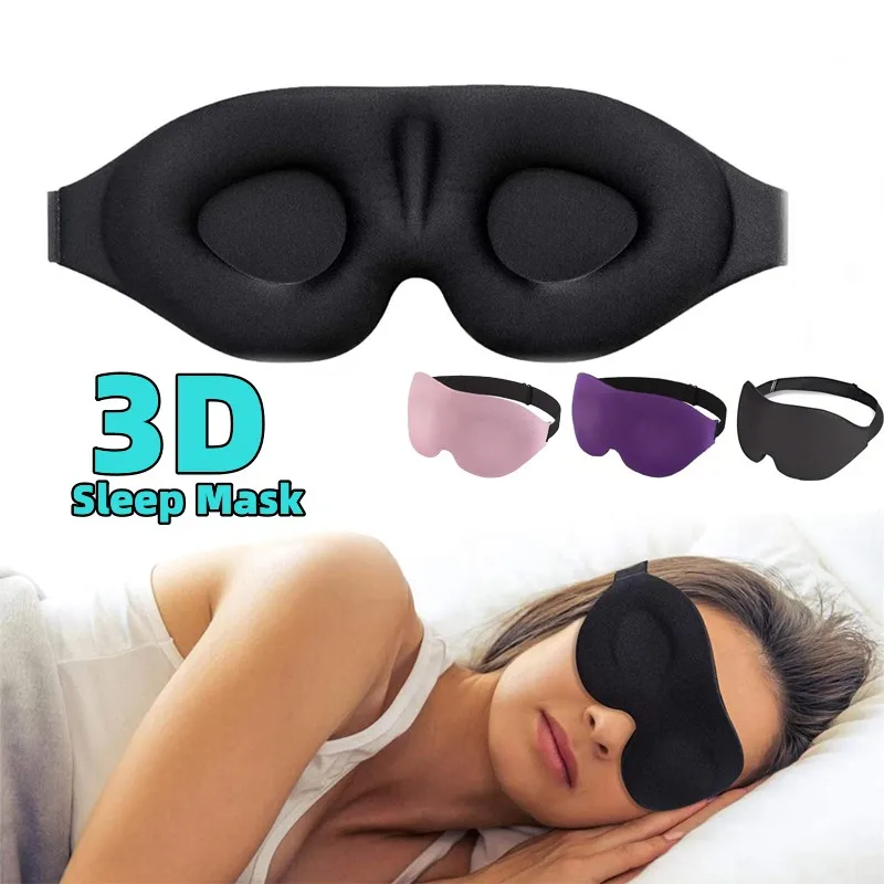 Memory Foam Sleep Mask Blindfold Eye Cover Patch For Adult memory foam sleep mask