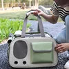 Portable Large Capacity Pet Outdoor Handbag Carrier Bag Cat Travel Breathable Foldable Transport Bag For Cats Accessories