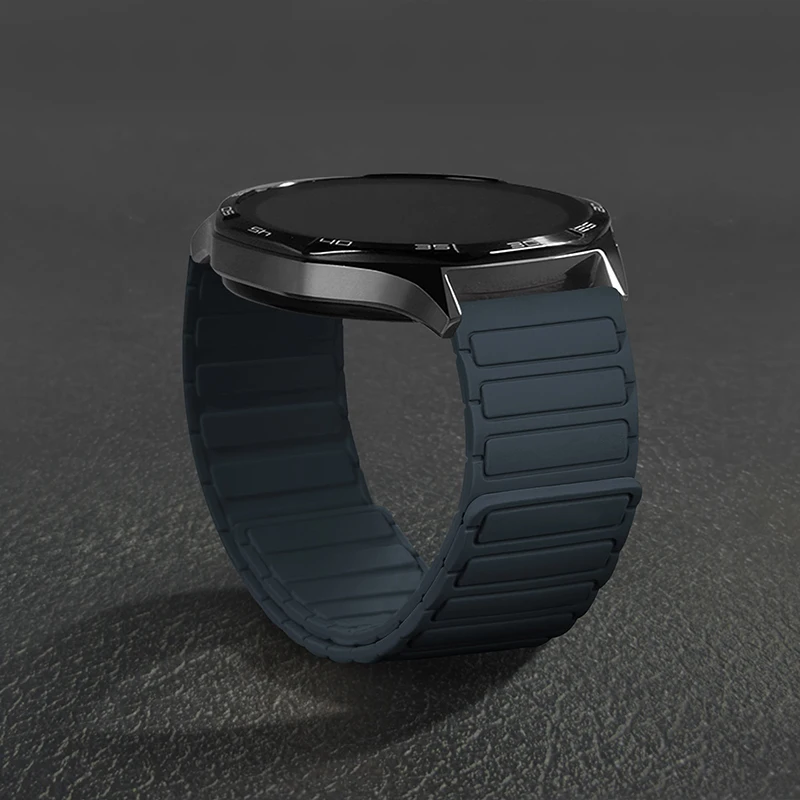 Magnetic Silicone Watch Strap - Available in 18mm, 20mm, and 22mm Sizes