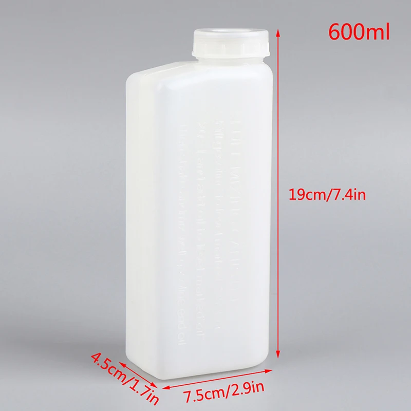 1Pc 600ML 2 Hub Öl Benzin Kraftstoff Mischen Flasche Tank Für Trimmer  Kettensäge 1:25 Verkauf BBQ Küche Gadget zubehör - AliExpress