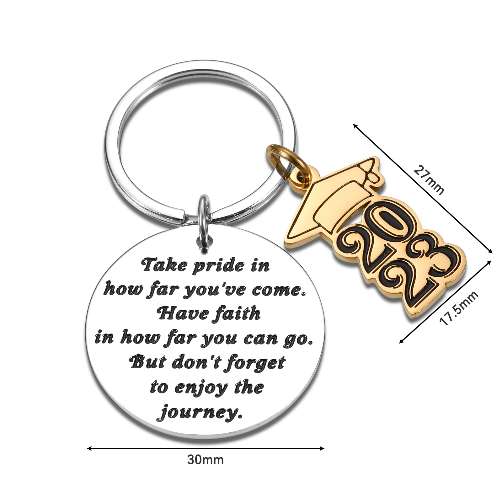 Graduation 2023 Gifts for Her Him Seniors Class of 2023 Keychain Bulk for  Hig