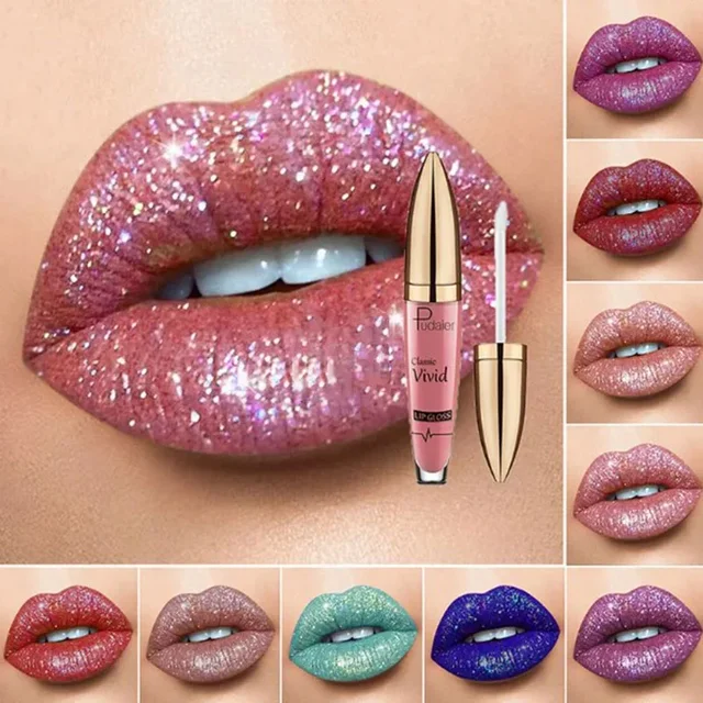 58278-239da2.jpg Matte Glitter Liquid Lipsticks Diamond Shiny Lip Gloss Waterproof Long Lasting Pearl Lipgloss Women Lip Tint Makeup Maquillaje