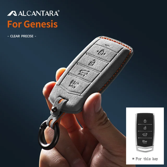 Keep Your Car Key Protected and Stylish Alcantara Suede Car Remote Key Case Full Cover Protector Holder Shell