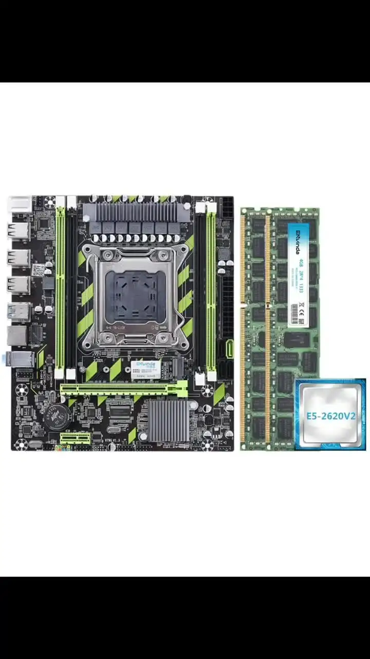 Envinda-コンピュータマザーボード,x79 lga 2011 usb2.0 sata3,reg