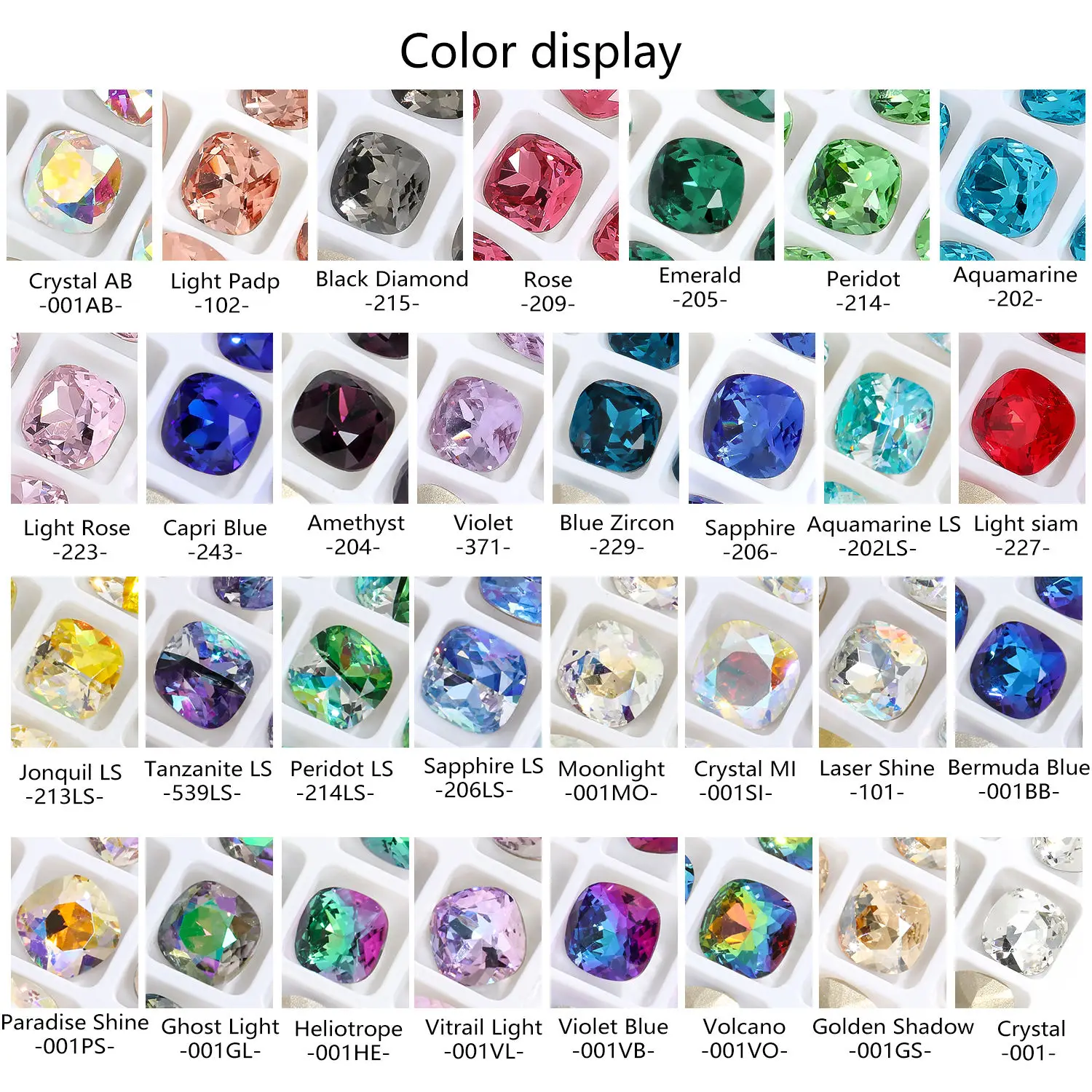 K9 Rhinestone Crystal Set 3