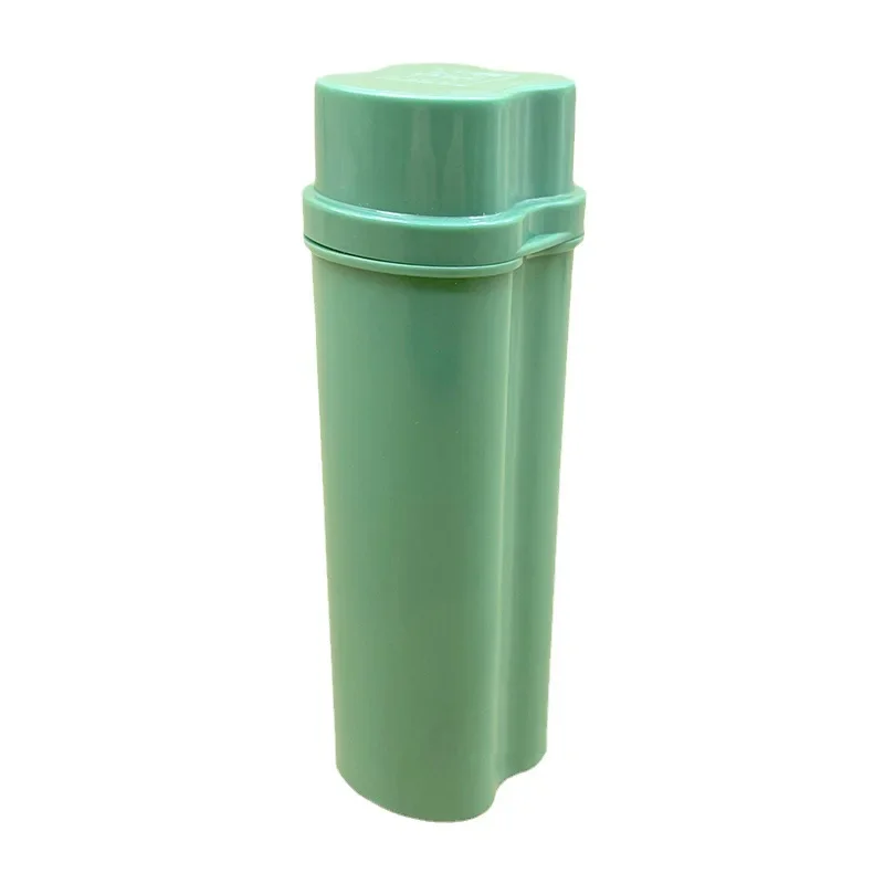 Cigarette Case One-piece Flip-top Kit with Two Holes Including Lighter For Easy Storage and Carrying Around Smoking Accessories