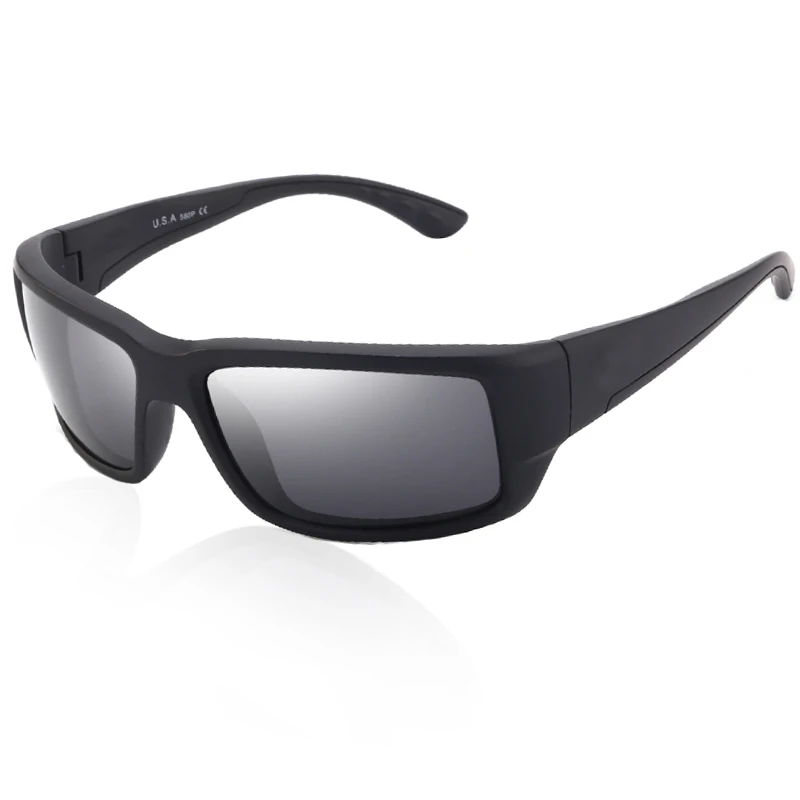 Brand Fantail Polarized Sunglasses Men Design Driving Sun Glasses Male Fishing Square Goggles UV400 Eyewear Accessory 6