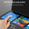 BYONE Dual Screen Gaming Laptop Intel Xeon W 10855M 16 inch +14 Inch Touch Screen Laptop 16GB 32GB RAM 1T 2TB SSD Metal laptops 6