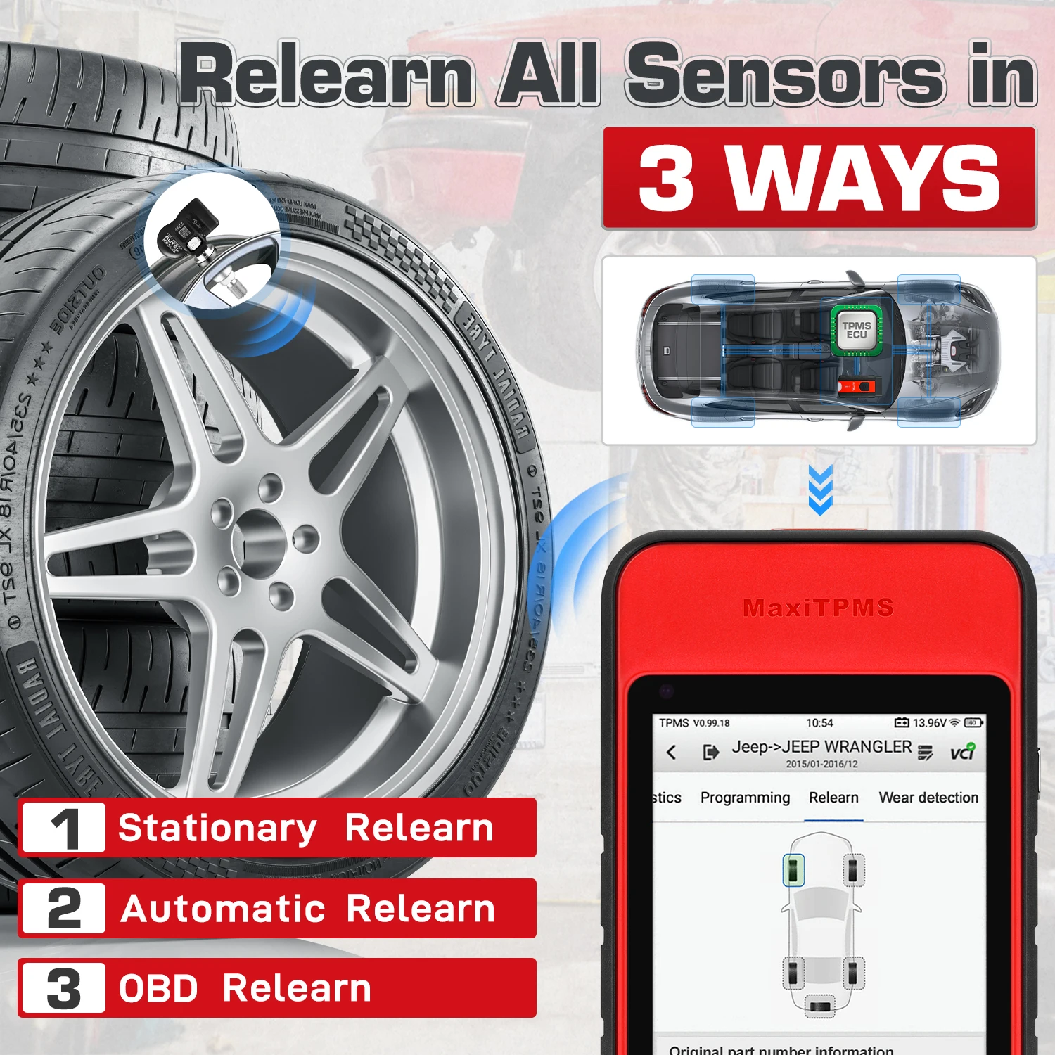 Autel MaxiTPMS ITS600E TPMS Diagnostics MX-Sensor Programming Tool Activate/Relearn All Sensors Functions EPB SAS BMS Oil Reset tire pressure monitor