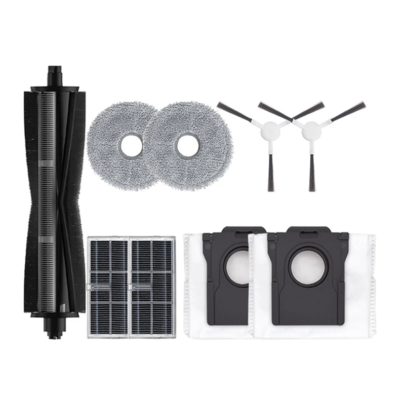 

Accessories Kit For Dreame Master One / Master Pro / X30 / X30 Pro Robot Vacuums Roller Side Brush Filter Mop Dust Bag