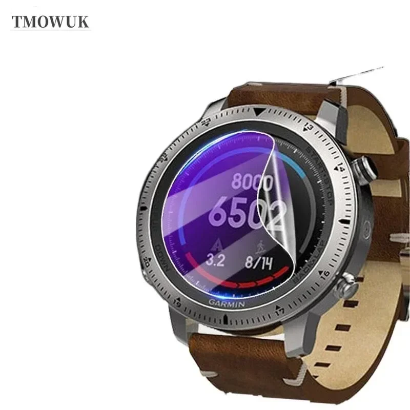 Garmin Fenix Pro Series Screen Protector - Soft TPU Hydrogel Film, HD Clear, Anti-Scratch Watch Shield