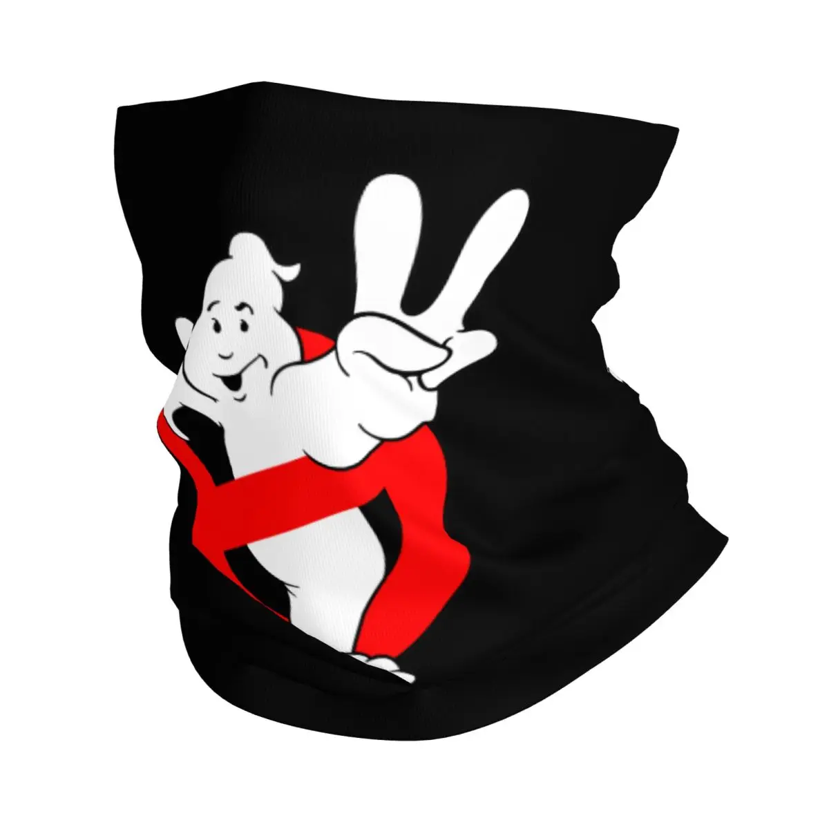 Ghostbusters Bandana Neck Gaiter for Ski Camping Women Men Wrap Scarf Supernatural Film Headband Warmer Face Scarf Cover