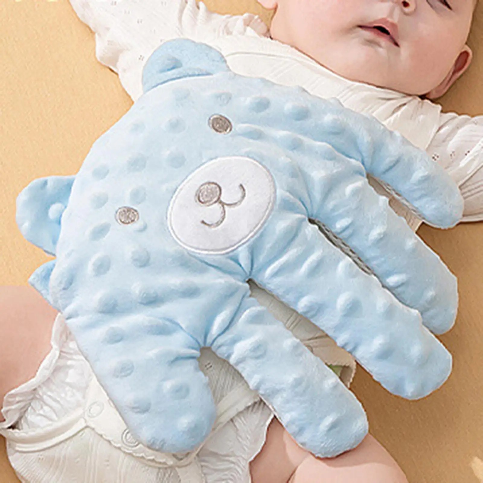 Baby Sleeping Palm Simulation Mother Palm Baby Sleep Automatic Beater for Infants Baby 1 2 3 Years Soft Soothing Hand Pillow 2
